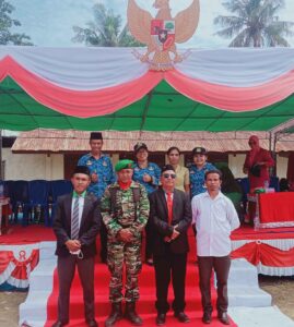 Serda Hermawan Memimpin Upacara HUT ke-80 Kemerdekaan RI di Lamba Leda Utara: Menggugah Semangat Persatuan Bangsa