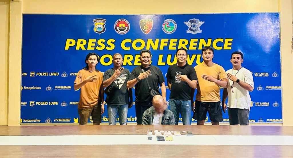 Satresnarkoba Polres Luwu Ringkus Terduga Pengedar Sabu di Ponrang