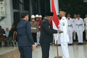 Kukuhkan 73 Paskibraka 2025, Bupati Luwu Jadikan Pengalaman Dan Penyemangat Sebagai Generasi Berintegritas