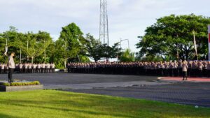 Kapolda sulbar Menyampaikan Apresiasi atas Keberhasilan Seluruh Personel Menjaga Situasi di Sulbar Tetap Kondusi