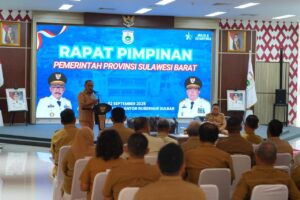 Usai Mengikuti Arahan Mendagri, Gubernur Sulbar Minta Masyarakat Kawal Demo Secara Damai