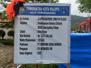 Dugaan Kesalahan Prosedur Pembangunan Gedung Citotoxic RSUD Sawerigading Palopo