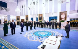 Presiden Prabowo Lantik Empat Menteri dan Satu Wakil Menteri Kabinet Merah Putih