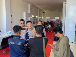 Ditlantas Polda Sulbar Gelar Bakti Kesehatan dan Baksos, Meriahkan Hut Lantas ke-70!
