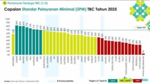 Sulawesi Barat Jawara Nasional Penanggulangan TBC 2025