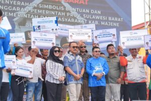 Pemprov Sulbar Gelontorkan Anggaran Sebesar Rp 67 Miliar Lebih ke Majene