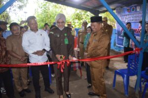Peresmian Teknologi Tepat Guna Pengolah Sampah di Desa Buntu Buda