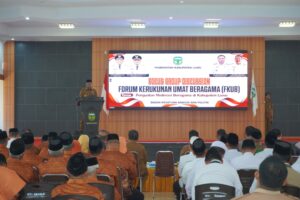 Bupati Luwu Buka FGD FKUB dan Kukuhkan Pengurus FKUB, IPIM, serta PWRI