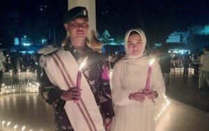 Dandim 1428/ Mamasa Hadiri Deklarasi Damai Mamasa, Dengan Penyalaan 1000 Lilin Untuk Perdamaian Indonesia
