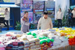 Presiden Prabowo Pimpin Pemusnahan Ratusan Ton Narkoba, Kapolri: Wujud Implementasi Asta Cita
