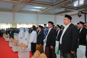 Bupati Luwu Hadiri Pembukaan Musabaqah Qira’atil Kutub Internasional I di Wajo