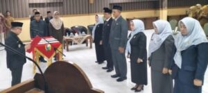 Bupati Majene, Andi Achmad Syukri Secara Resmi Melantik Sejumlah Pejabat
