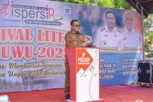 Bupati Luwu Buka Festival Literasi 2025, Dorong Generasi Muda Unggul dan Berkarakter