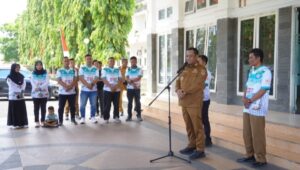 Bupati Luwu Lepas Atlet Pencak Silat untuk Laga Pra Porprov di Parepare