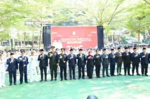 Kapolrestabes Makassar Bersama Forkopimda Makassar Gelar Upacara Hari Kesaktian Pancasila