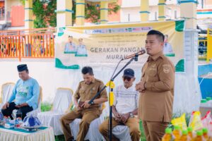 Wakil Bupati Luwu Buka Gerakan Pangan Murah di Kecamatan Suli