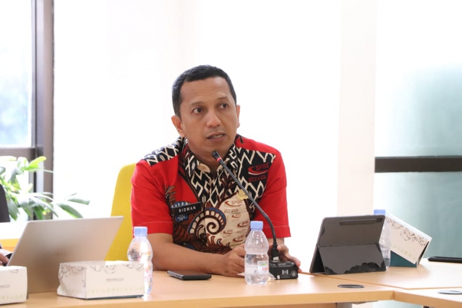 Plt Kepala Dinas Komunikasi, Informatika, Persandian dan Statistik (Kominfo) Provinsi Sulawesi Barat, Muhammad Ridwan Djafar
