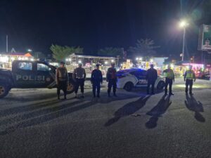 Ciptakan Malam Di Kota Tanjungbalai Aman dan nyaman, Polres Tanjungbalai Patroli