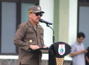 Gubernur Provinsi Sulawesi Barat bertindak sebagai Inspektur Apel Pembukaan Retret Pejabat Tinggi Pratama Lingkup Pemerintah Kabupaten Mamasa