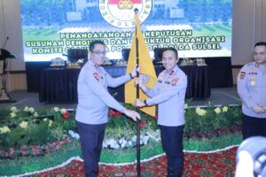 Kapolda Sulsel Kukuhkan Komite Olahraga Polda Sulsel di Acara Commander Wish