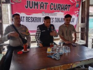 “Jumat Curhat” Polres Tanjung Balai: Ajak Masyarakat Lindungi Anak dari Judi Online dan Narkoba