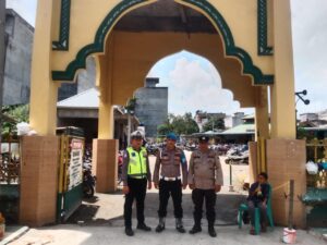 Polres Tanjungbalai Perketat Pengamanan Masjid untuk Jamin Keamanan Sholat Jumat
