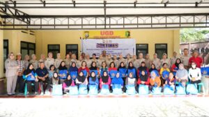 Sambut HUT Korpri Ke-54, Korpri Polda Sulsel Gelar Bakti Kesehatan Gratis untuk Warga Panaikang