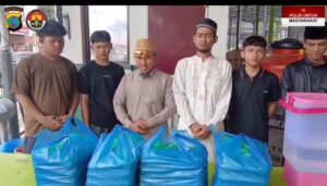 Jumat Berkah, Kapolres Tanjungbalai Berbagi Rezeki dengan Santri Rumah Tahfidz Qur’an