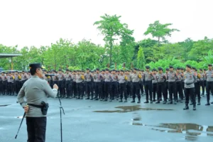 Pimpin Apel Ditsamapta, Kapolda Sulsel Tekankan Humanisme, Profesionalisme, dan Loyalitas