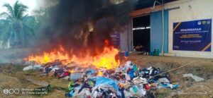 Kantor Bea Cukai Teluk Nibung Musnahkan Barang Ilegal