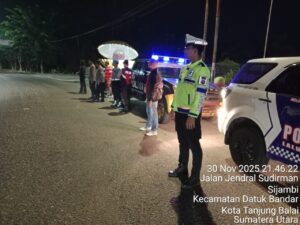 Ops Zebra Toba 2025 Berakhir, Polres Tanjungbalai Pilih Tegur Ratusan Pengendara Daripada Tilang