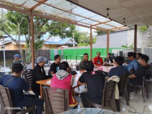 Sehari Menjabat, Dandim 1402/Polman Tatap Muka dengan Insan Pers