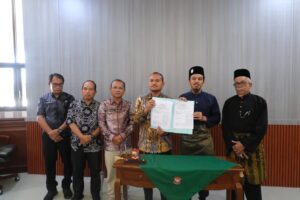 Penandatanganan MOU Antara Pemko Tanjungbalai dan Kesultanan Negeri Asahan Dalam Mendukung Pelestarian Kebudayaan