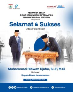 Ridwan Djafar Kembali Tekankan “Terhubung” Sebagai Fondasi Arah Sulbar Digital