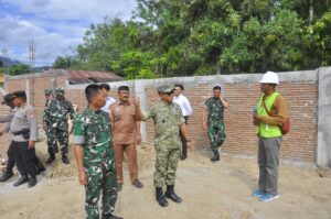 Irdam XXIII/Palaka Wira Tinjau Pembangunan KDKMP di Wilayah Kodim 1402/Polman
