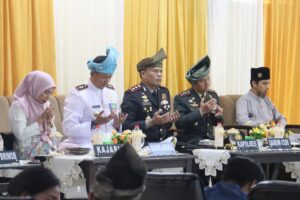 Peringati Hari Jadi ke-405, Kapolres Tanjung Balai Hadiri Rapat Paripurna DPRD