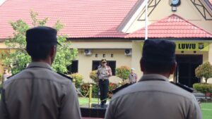 Awali Tahun 2026, Kapolres Luwu Tegaskan Soliditas dan Profesionalisme Personel