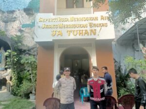 Berikan Rasa Aman, Polres Tanjungbalai Amankan Gereja Gereja
