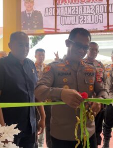 Kapolres Luwu Resmikan Gedung Baru Satresnarkoba, Perkuat Komitmen Perang Melawan Narkoba
