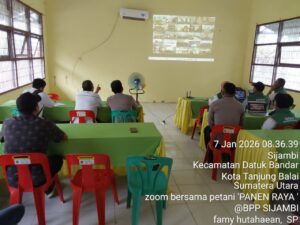 Dukung Penuh Swasembada Pangan, Polres Tanjung Balai Hadiri Panen Raya Bersama Presiden Via Zoom