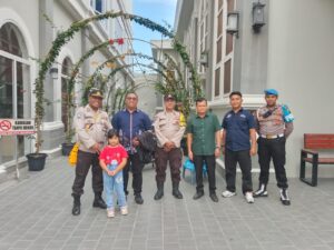 Polres Tanjung Balai Pastikan Ibadah Minggu Aman dan Kondusif melalui Pengamanan Gereja