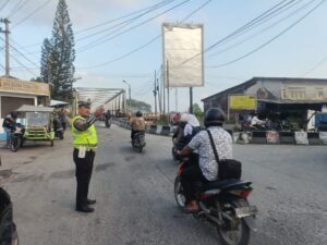 Jaga Keamanan Jalan Raya, Sat Lantas Polres Tanjung Balai Laksanakan Patroli dan Edukasi Pengendara