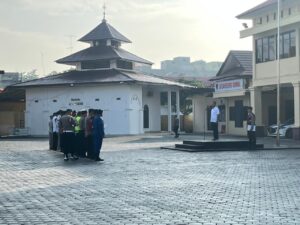 Personel Polres Tanjungbalai Perketat Kedisiplinan Lewat Apel Pagi