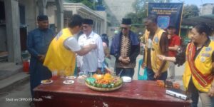 LION CLUB GOLDEN SHELL GELAR BAKTI SOSIAL BERSAMA PMI DAN BKM MASJID RAYA SULTAN ABDUL JALIL RAHMADSYAH KOTA TANJUNGBALAI
