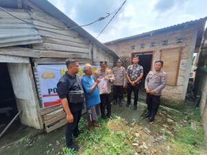 Polres Tanjung Balai Sambangi Warga Lansia dalam Program ‘Minggu Kasih’