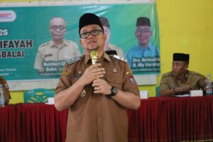 Wakil Wali Kota Muhammad Fadly Abdina Hadiri Acara Pelatihan Fardhu Kifayah di SMPN 1 Tanjungbalai