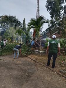 Wujudkan Kawasan Bersih, Rapi dan Nyaman, Pemerintah Kota Tanjungbalai Gotong-royong bersihkan Gedung Serbaguna (GOR)