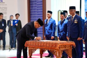 Gubernur Sulbar, Suhardi Duka Resmi Melantik 14 Pejabat Pimpinan Tinggi Pratama lingkup Pemprov Sulbar