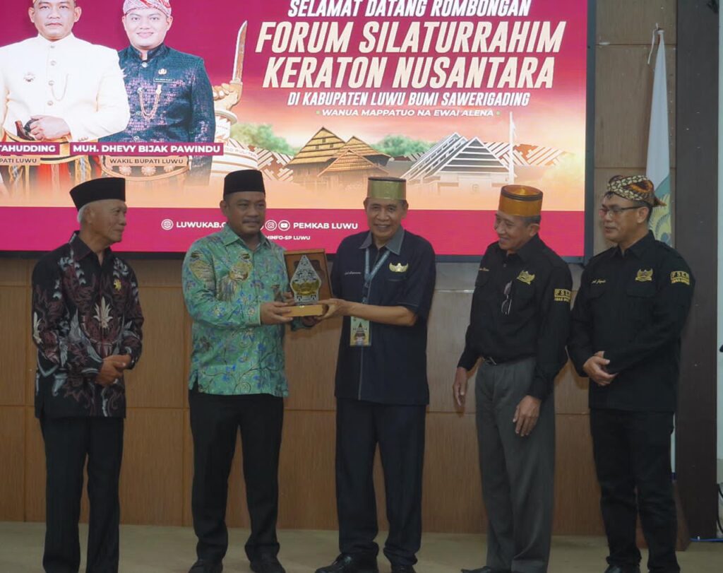 Bupati Luwu Menjamu Forum Silaturahmi Keraton Nusantara