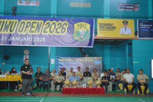 Adhyaksa Badminton Luwu Open Cup 2026 Resmi Dibuka